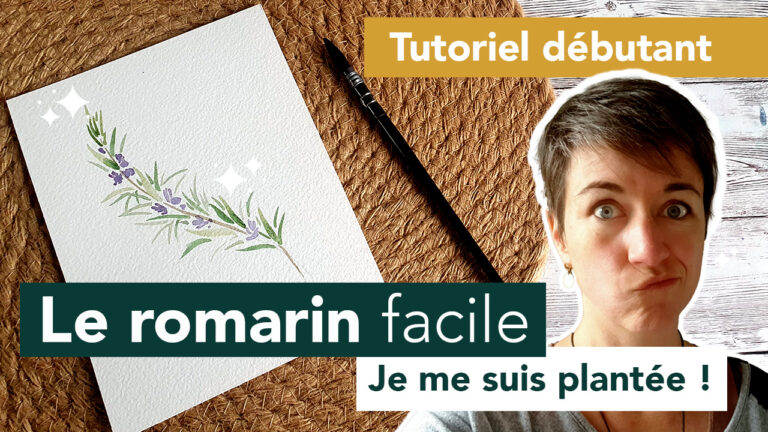 Romarin à l’Aquarelle – Apprendre de ses erreurs